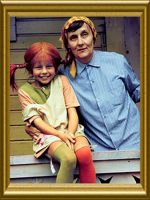 Astrid Lindgren y Pippi Calzaslargas