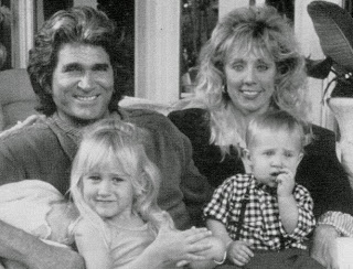 Michael Landon y su familia